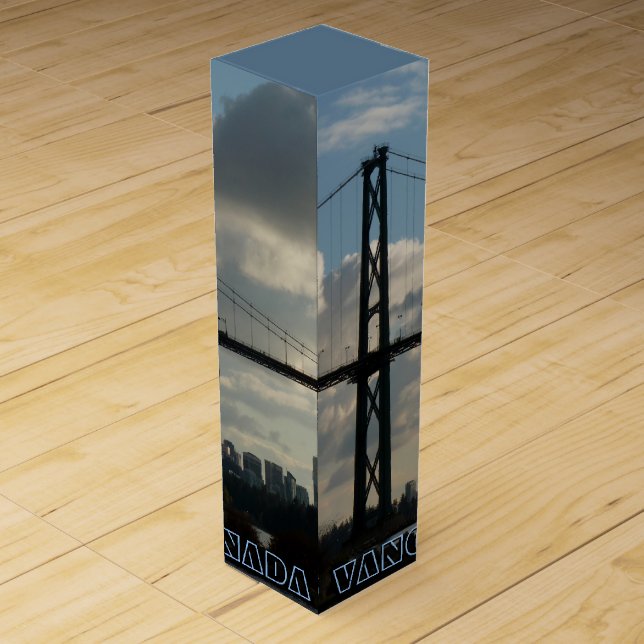 Vancouver Wine Box Customize Vancouver CN Souvenir (Back)