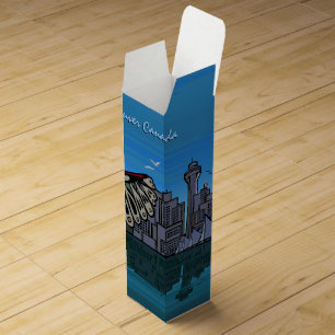 Vancouver Wine Box Customize Vancouver CN Souvenir