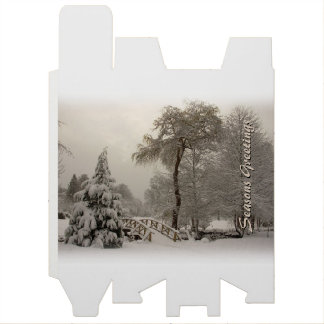 Vancouver Winter Wine Box Custom Winter Bridge