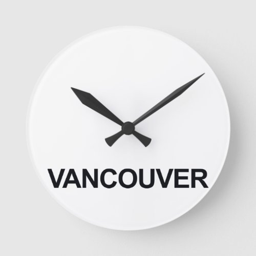 VANCOUVER WORLDWIDE TIMEZONE CLOCK SET