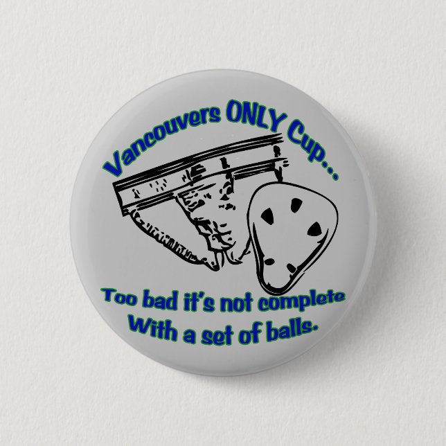 Vancouver's Only Cup Button (Front)
