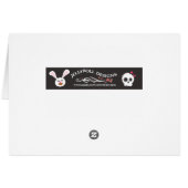 Vanda Pachara Orchid Cards (Back Horizontal)