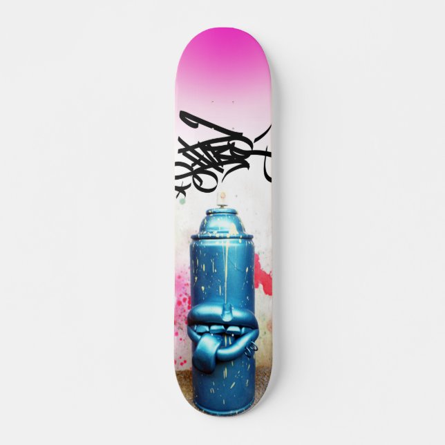 Vandal Spray can Skateboard Deck (Front)