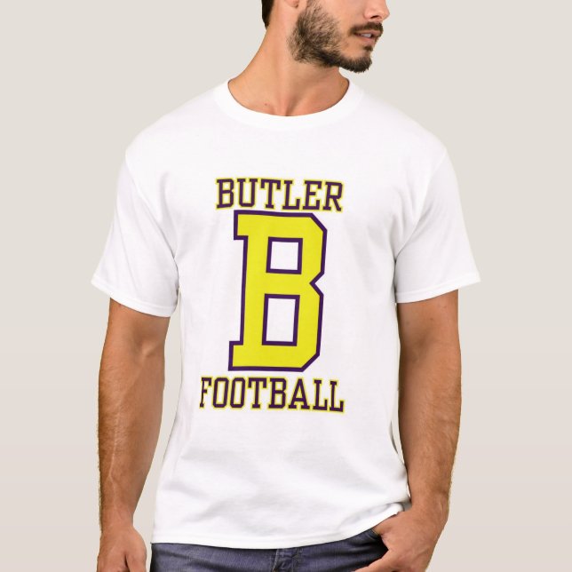 Vandalia-Butler Football Schedule Design #2 T-Shirt (Front)