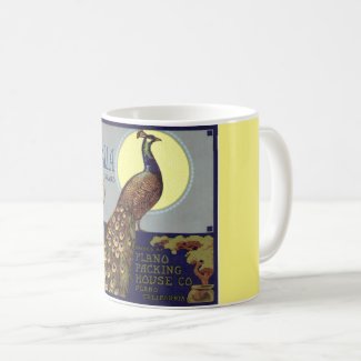 Vandalia Peacock Coffee Mug
