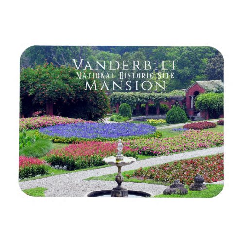 Vanderbilt Mansion Formal Gardens Hyde Park NY Magnet