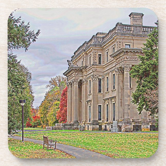 Vanderbuilt Mansion Drink Coaster (Front)