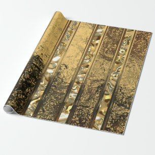 Vanderush Elegant Gold Wrapping Paper