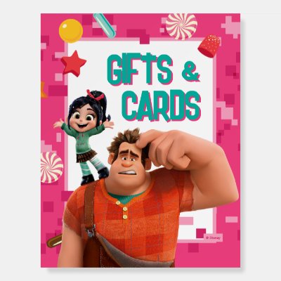 Vanellope Birthday Foam Board