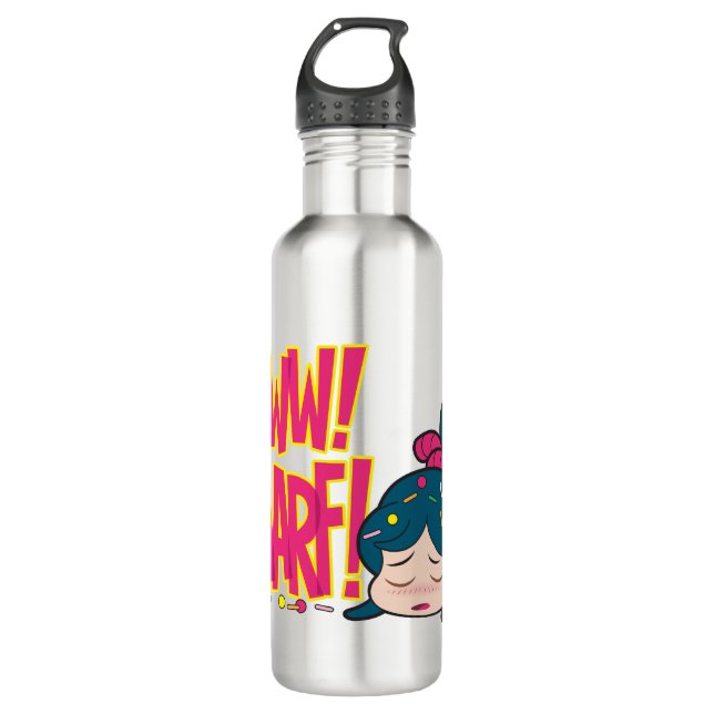 Vanellope | Ewww! Baaarf! Stainless Steel Water Bottle (Front)