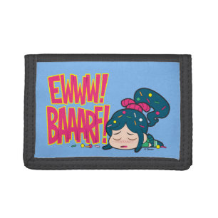 Vanellope   Ewww! Baaarf! Tri-fold Wallet