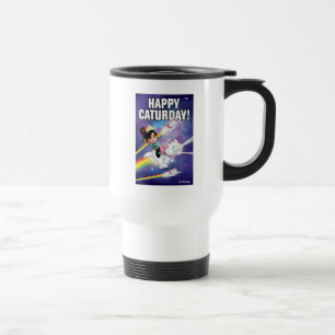 Vanellope Happy Caturday! Travel Mug