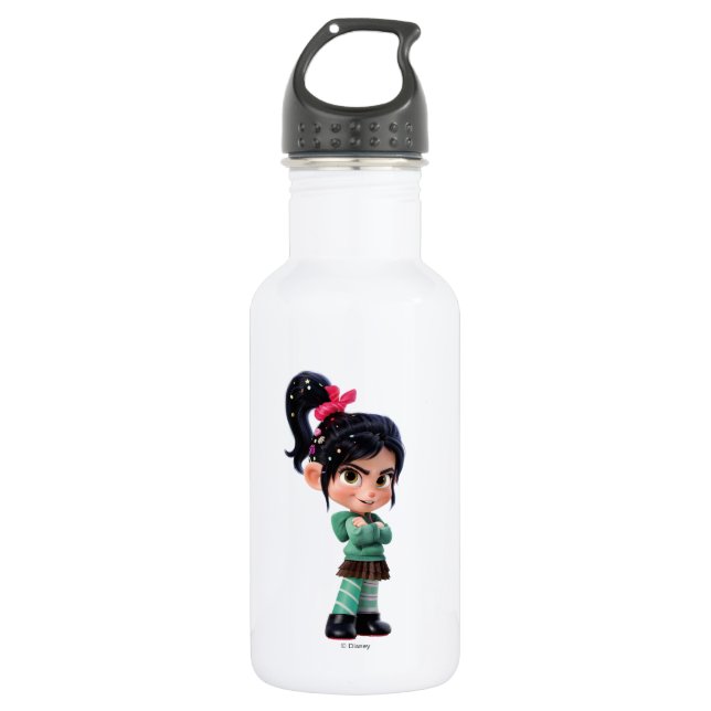 Vanellope | Vanellope Rules! Stainless Steel Water Bottle (Front)