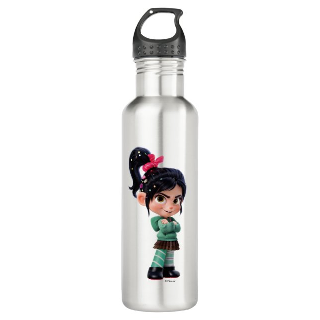Vanellope | Vanellope Rules! Stainless Steel Water Bottle (Front)