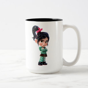 Vanellope   Vanellope Rules! Two-Tone Coffee Mug
