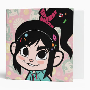 Vanellope Von Schweetz 2 3 Ring Binder