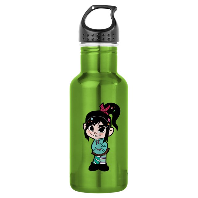 Vanellope Von Schweetz 2 Stainless Steel Water Bottle (Front)