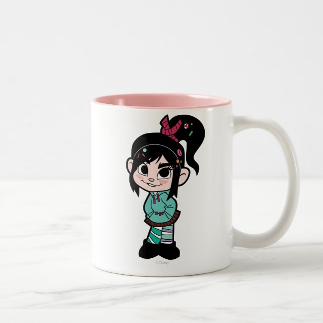 Vanellope Von Schweetz 2 Two-Tone Coffee Mug (Right)