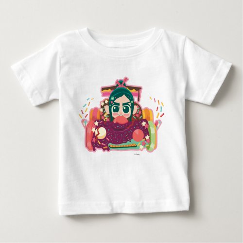 Vanellope Von Schweetz Driving Car Baby T_Shirt