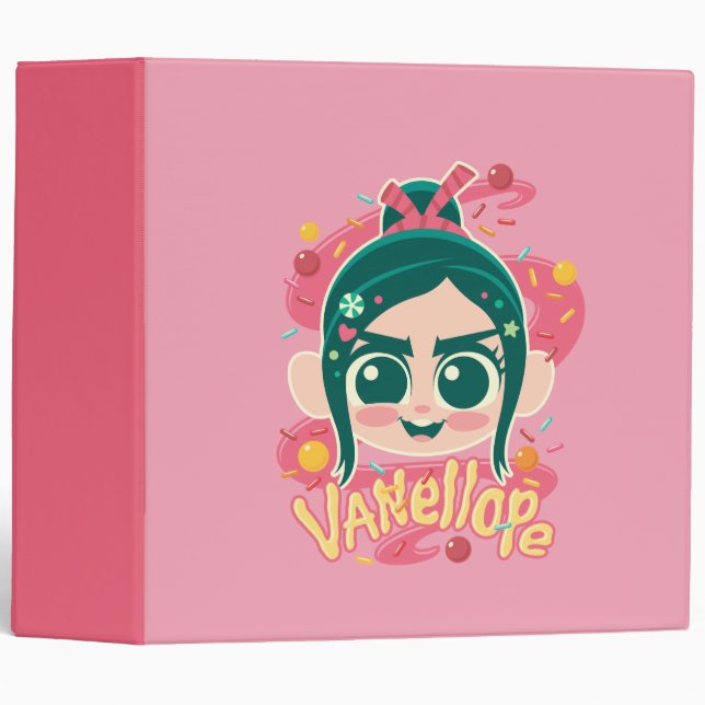 Vanellope Von Schweetz Face Binder (Front/Spine)
