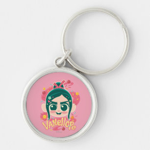Vanellope Von Schweetz Face Keychain