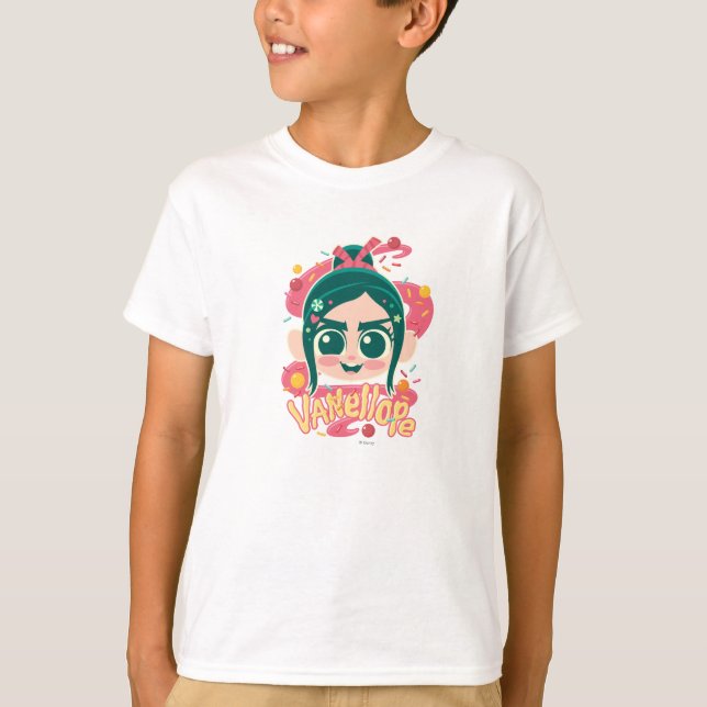 Vanellope Von Schweetz Face T-Shirt (Front)