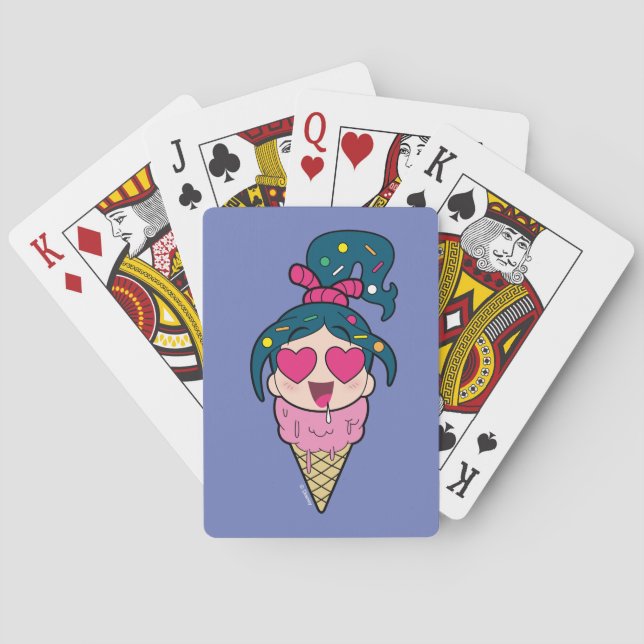 Vanellope | Von Sweet Poker Cards (Back)
