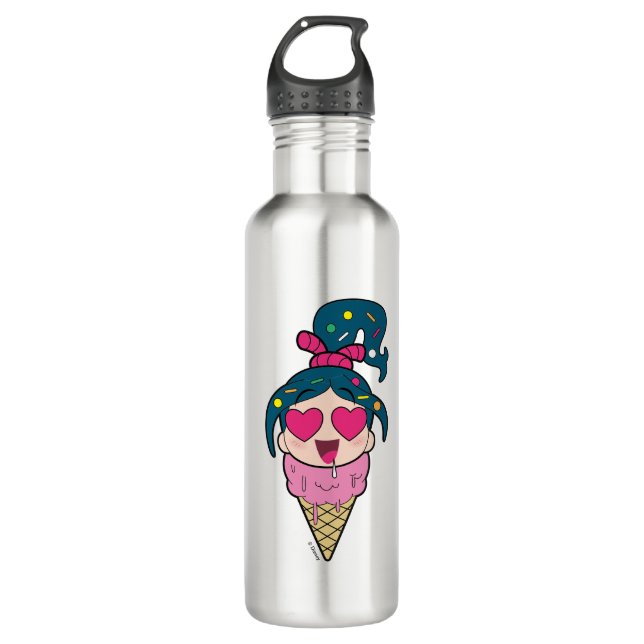Vanellope | Von Sweet Stainless Steel Water Bottle (Front)