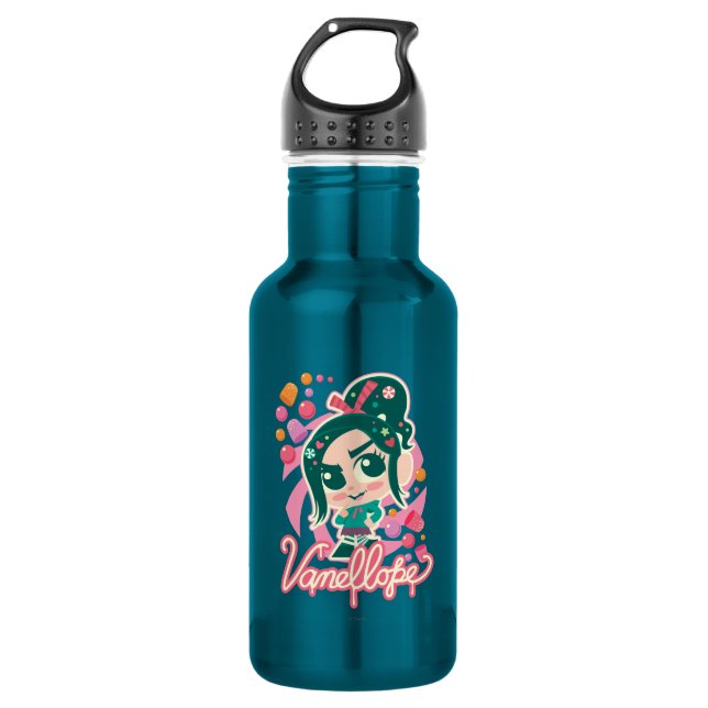Vanellope Water Bottle (Front)