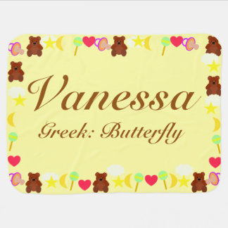 Vanessa Baby Blanket Template