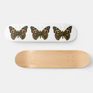 Vanessa cardui - The Painted Lady Butterfly Skateboard