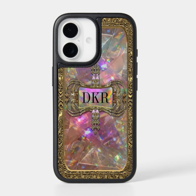 Vanfleet Chantel Elegant Monogram  Otterbox iPhone Case (Back)