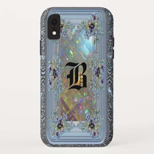 Vanfleet Victorian Girl  XR Monogram Case-Mate iPhone Case (Back)