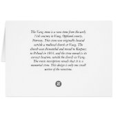 Vang Runestone-gold outline Cards (Back Horizontal)
