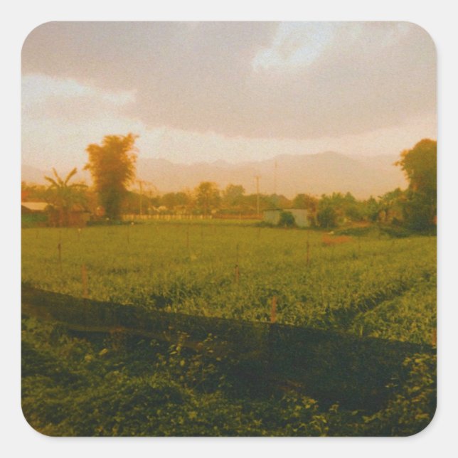 Vang Vieng - Laos  Square Sticker (Front)