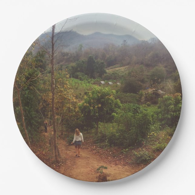 Vang Vieng Paper Plates (Front)