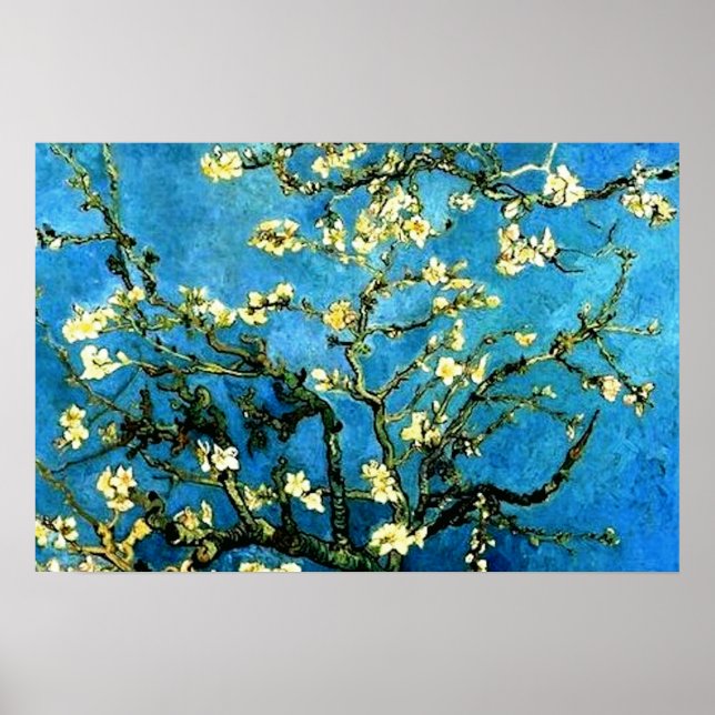 VanGogh Almond Tree BlosSometimes Poster (Front)