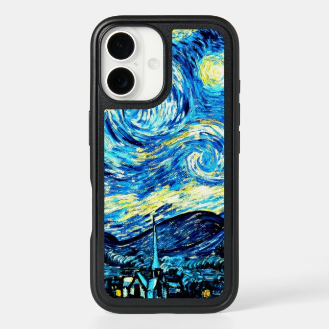 VanGogh, Starry Night Otterbox iPhone Case (Back)