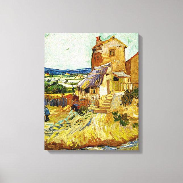 VanGogh - The Old Mill Canvas Print (Front)