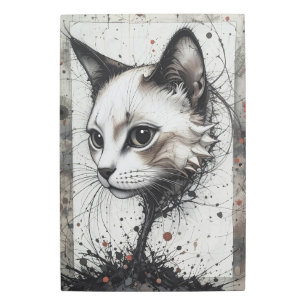 Vanguard Cat Metal Print