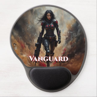 Vanguard – Futuristic Female Warrior Gel Mouse Pad