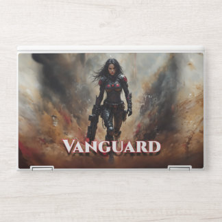 Vanguard – Futuristic Female Warrior HP Laptop Skin