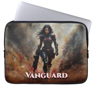 Vanguard – Futuristic Female Warrior Laptop Sleeve