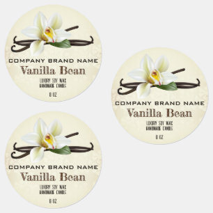 Vanilla Bean Spice Labels