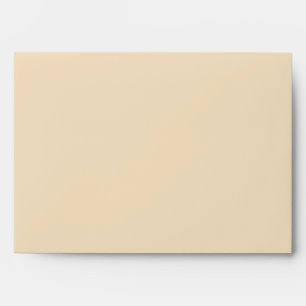 Vanilla Beige Solid Color Envelope