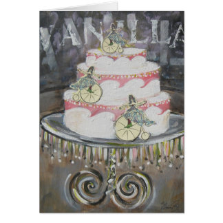 Vanilla Cake Ladies Cards