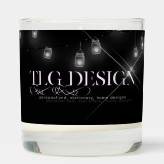 VANILLA CANDLE TLG DESIGN LOGO