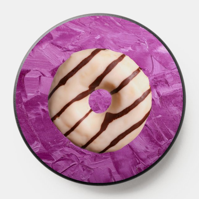 Vanilla Chocolate Sweet Grip Donut PopSocket (Popsocket)