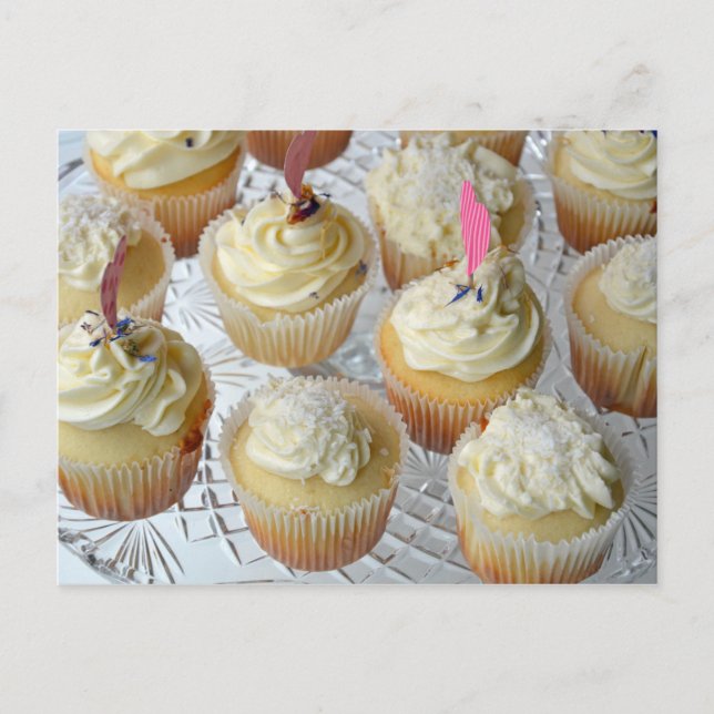Vanilla cupcakes postcard (Front)