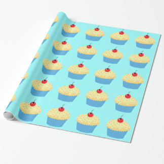 Vanilla Cupcakes Wrapping Paper